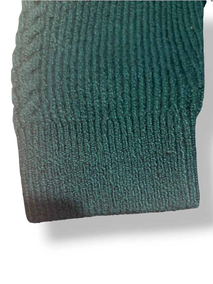 Banana Republic Hunter Green Cable Knit Sweater Dress XL NWT Dark Academia Librarian
