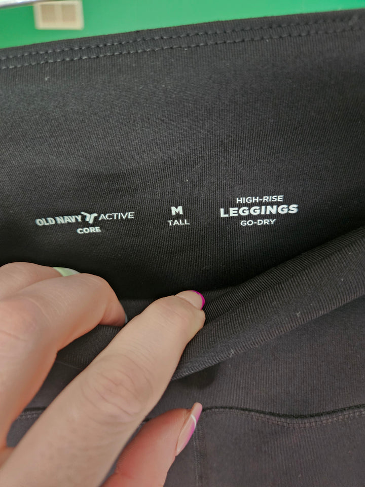 Go-Dry High-Rise Compression Leggings for Women Size M Tall