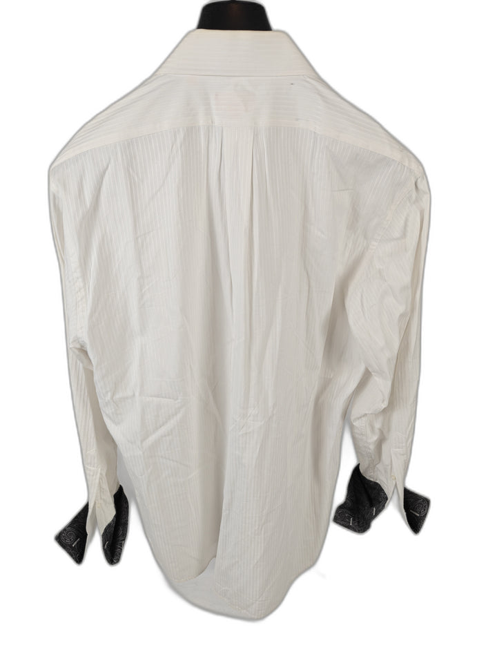 Men’s Tallia Dress Shirt White French Cuff XL 17½
