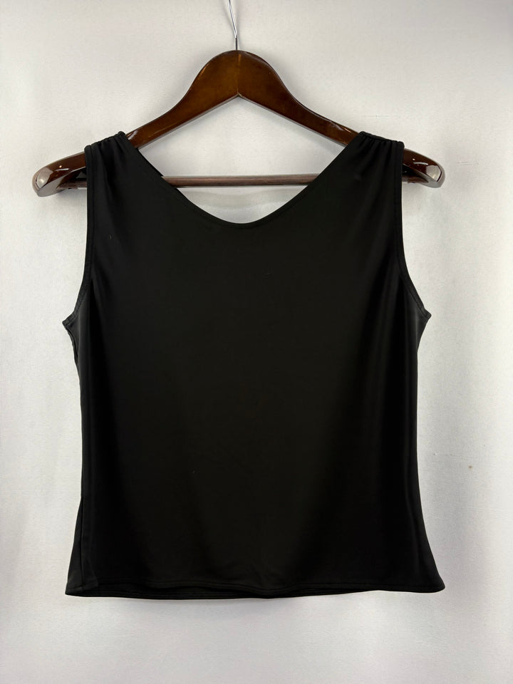Women’s Talbots Small Black Sleeveless Blouse