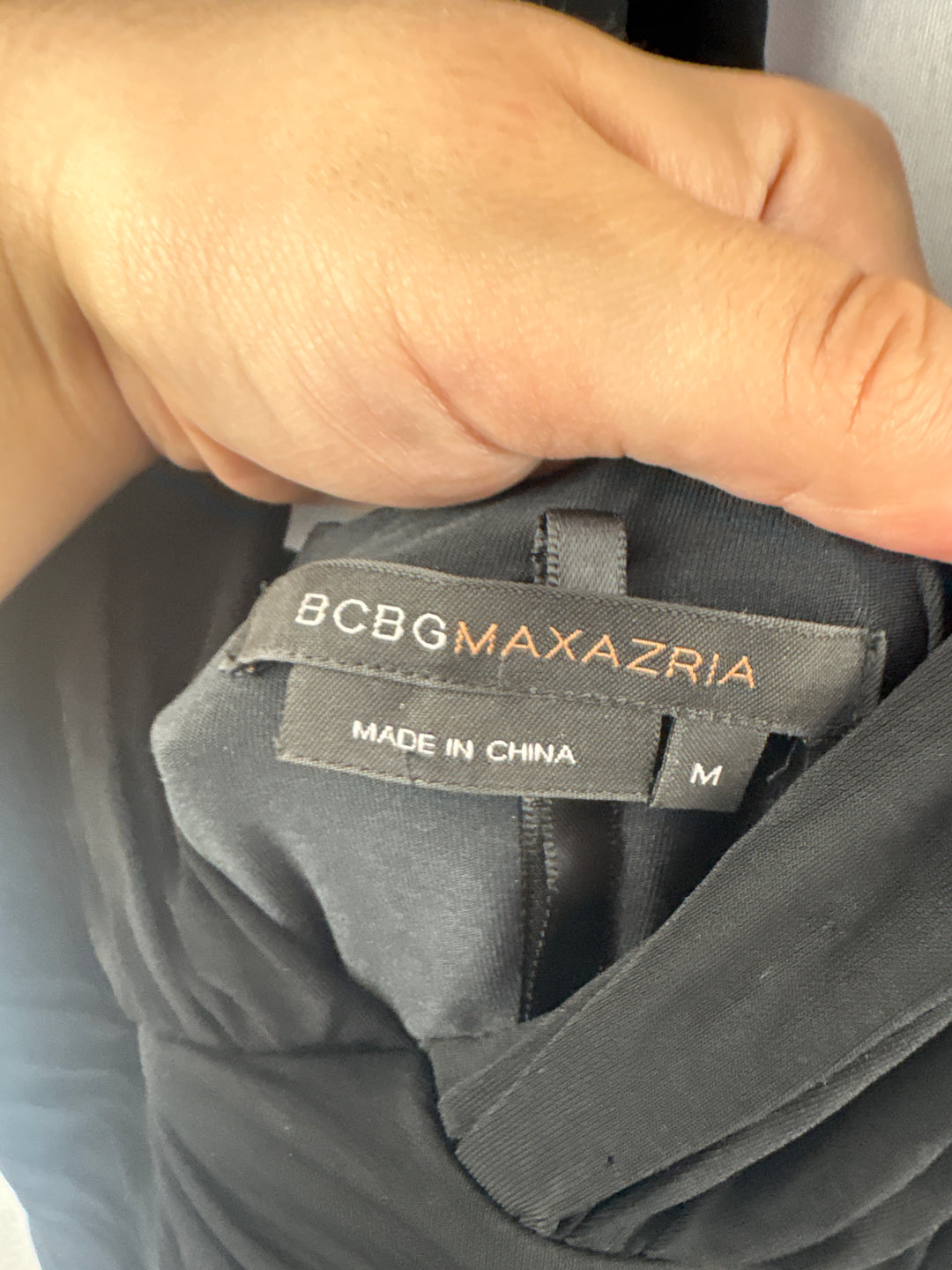 Women’s BCBG Maxazria Medium Black Halter Cocktail Dress