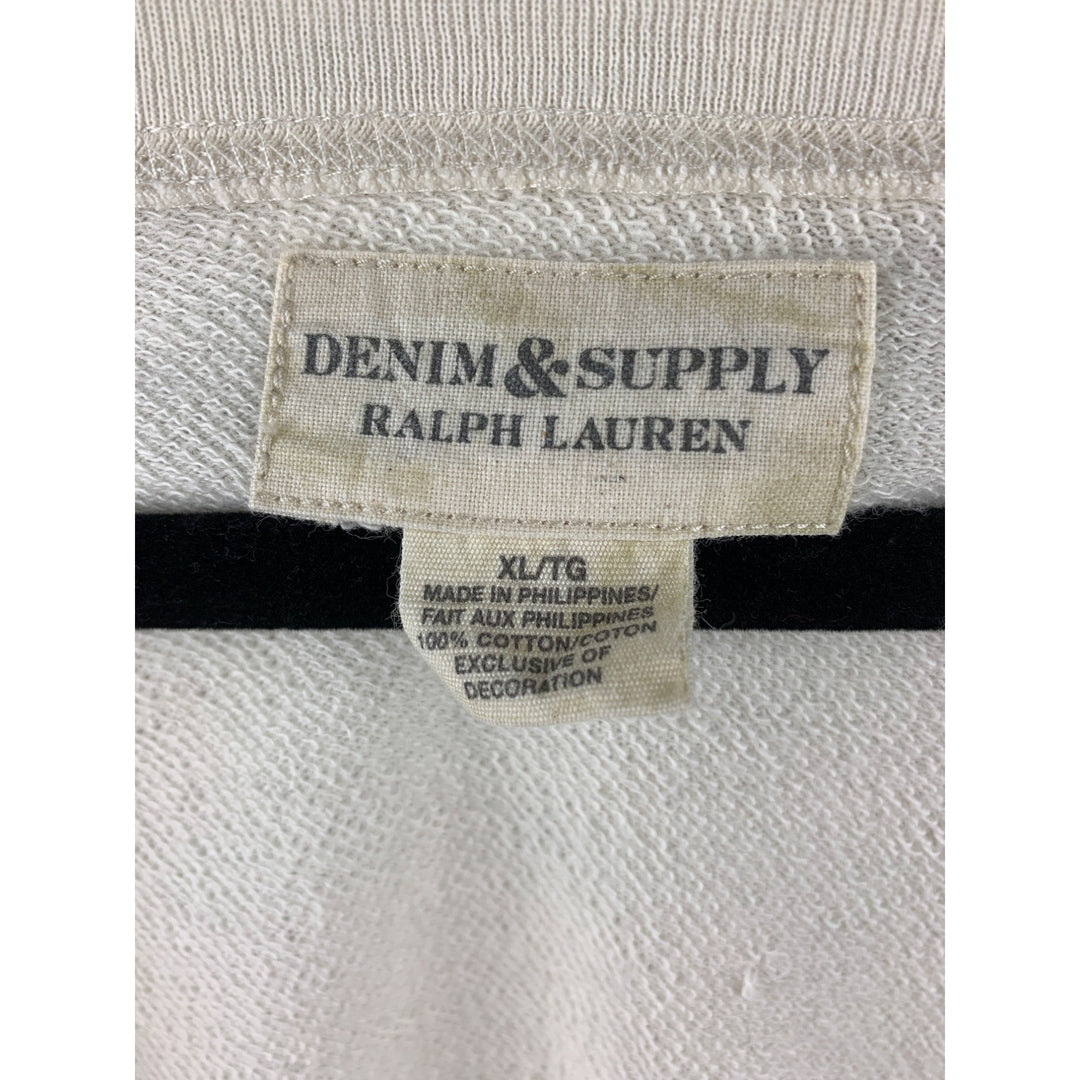 Women’s Ralph Lauren Cream Crew Neck Top Size XL