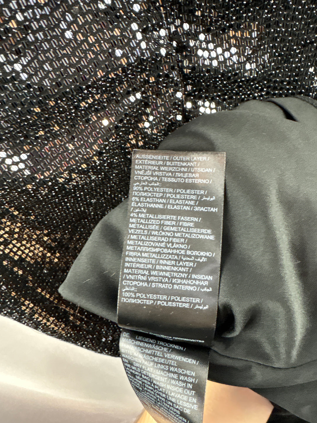 Women’s Ulla Popken Size 18 Black Sequin Evening Dress