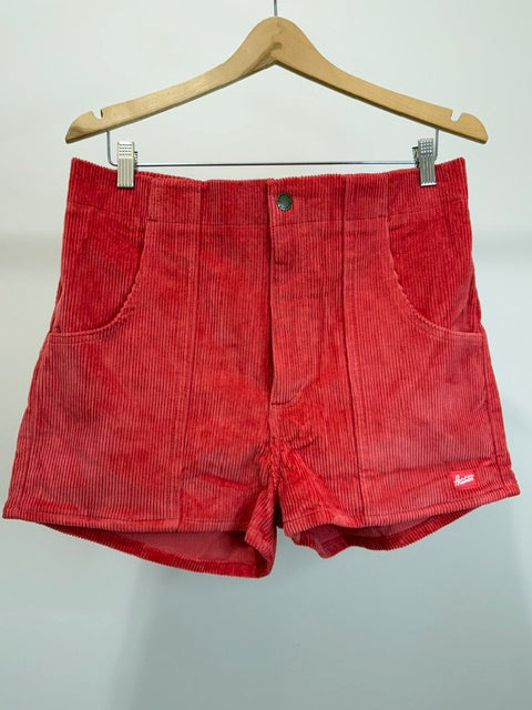 Hammies Corduroy Shorts Red NWT Size 34