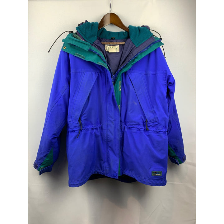 Women's L.L. Bean Blue Puffy Jacket Size XL