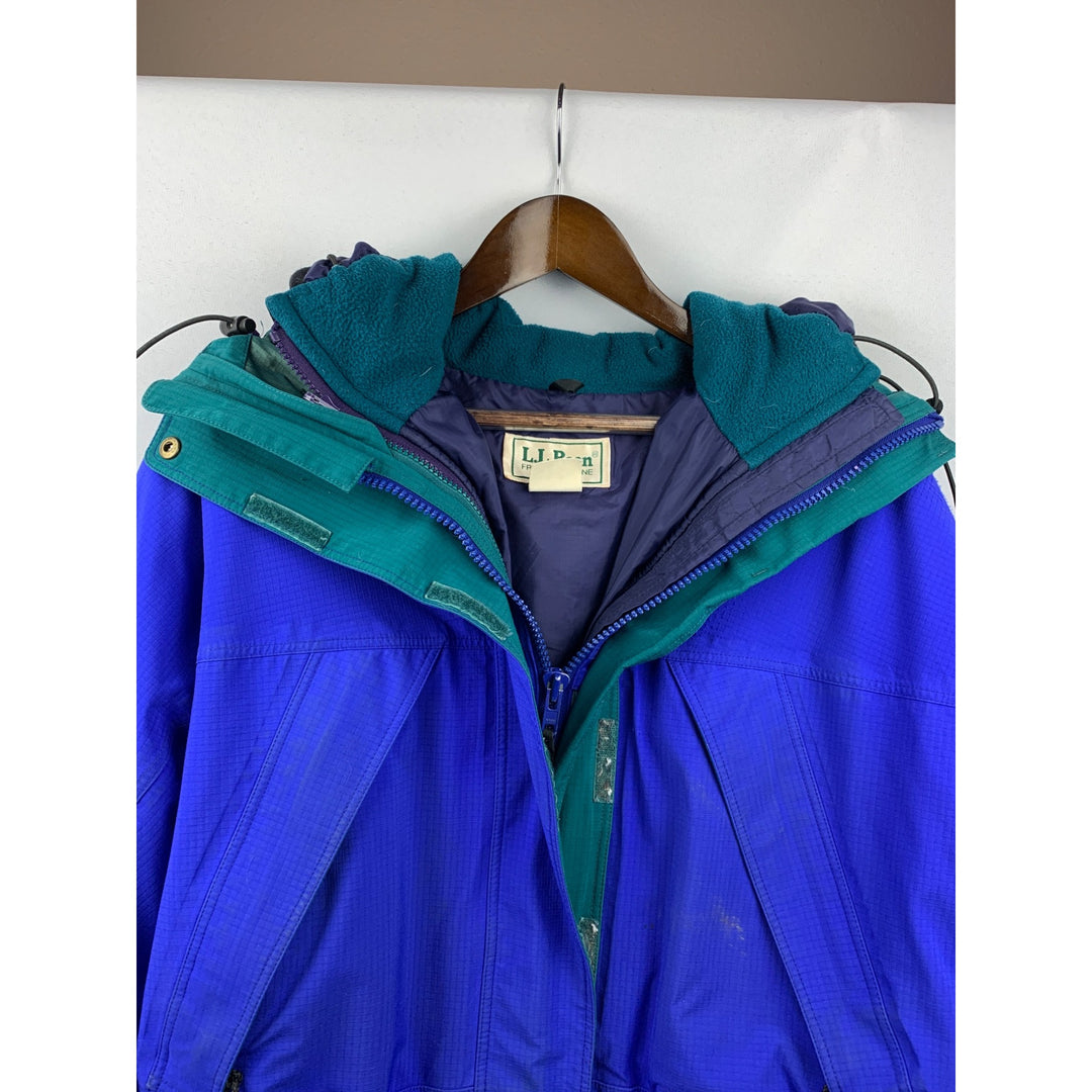 Women's L.L. Bean Blue Puffy Jacket Size XL