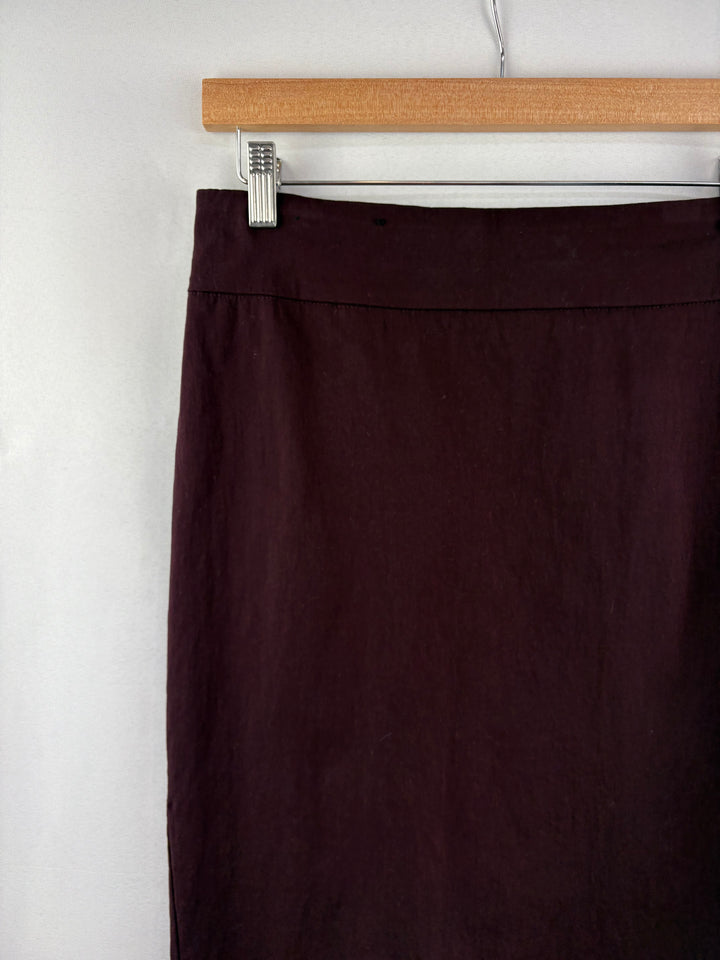 Women’s Mario Serrani Small Burgundy Pencil Skirt