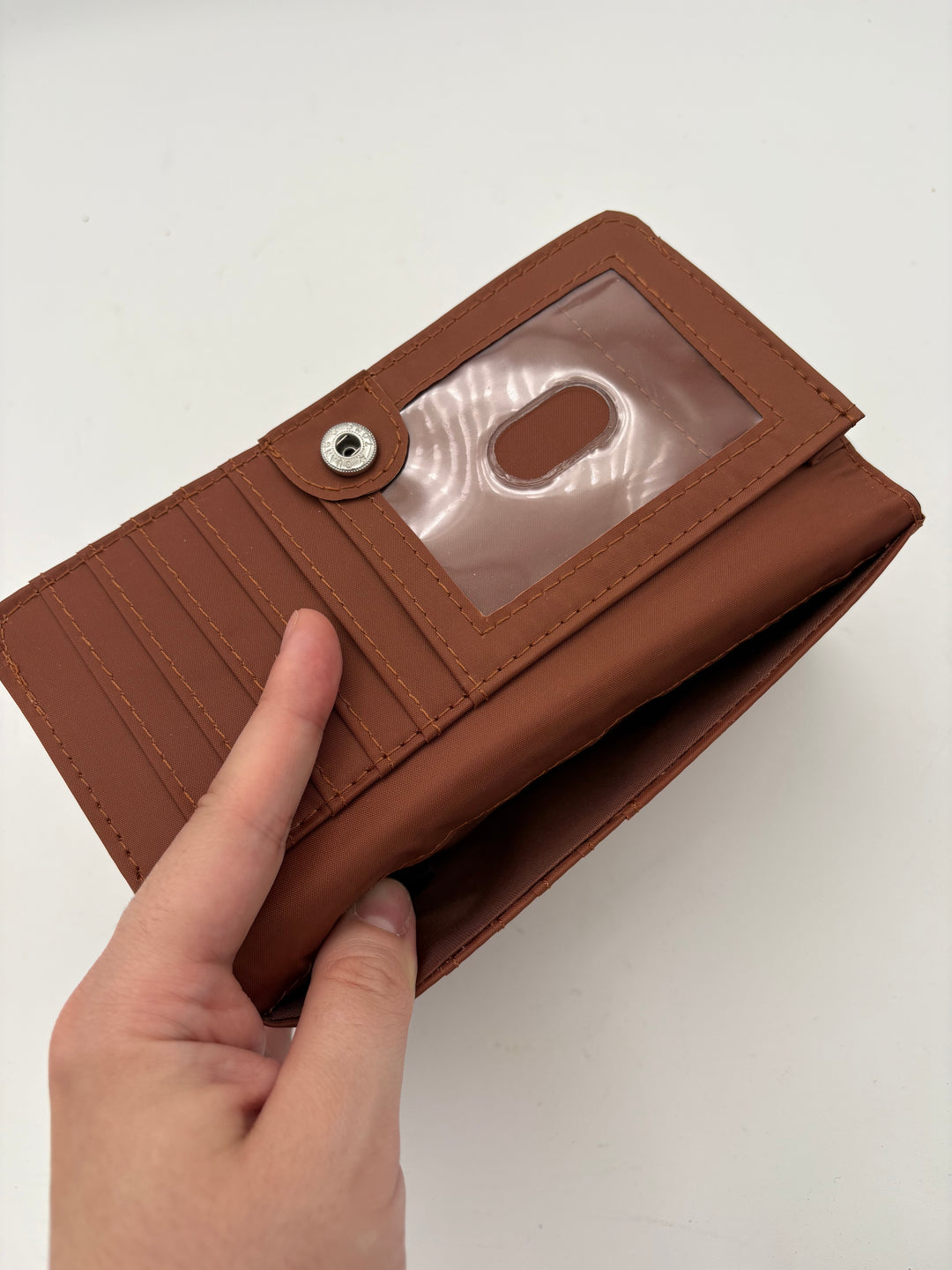 Women’s Kohl’s Medium Brown Faux Leather Wallet