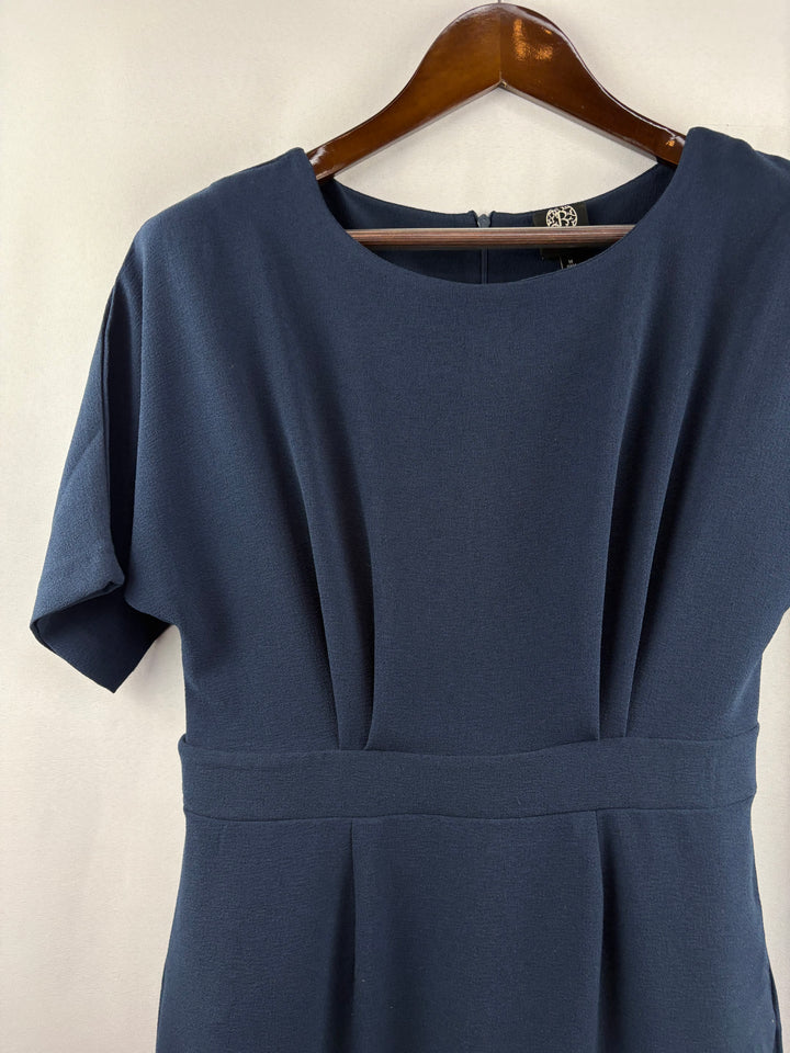 Women’s Bobeau Medium Navy Blue Sheath Dress