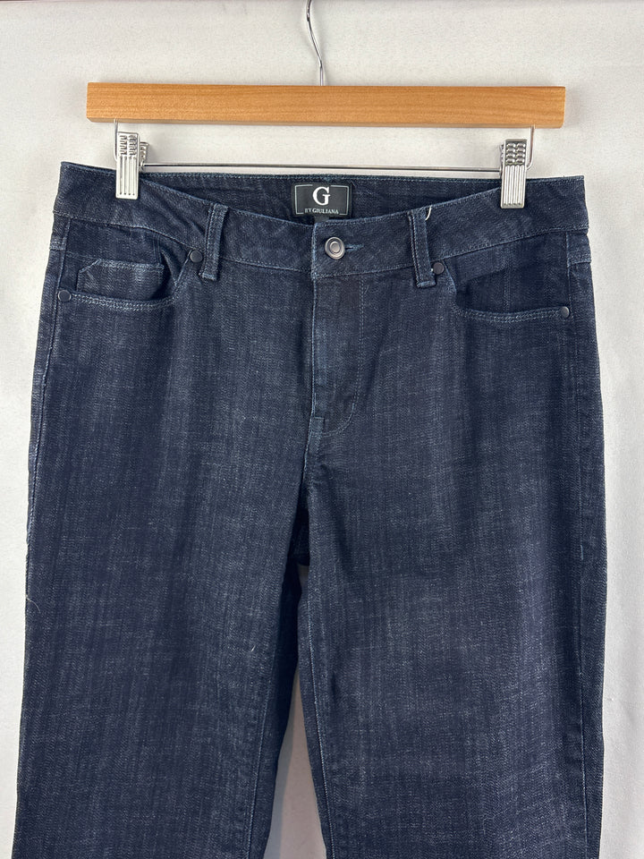 Women’s G by Giuliana Size 8 Dark Wash Straight Leg Jeans