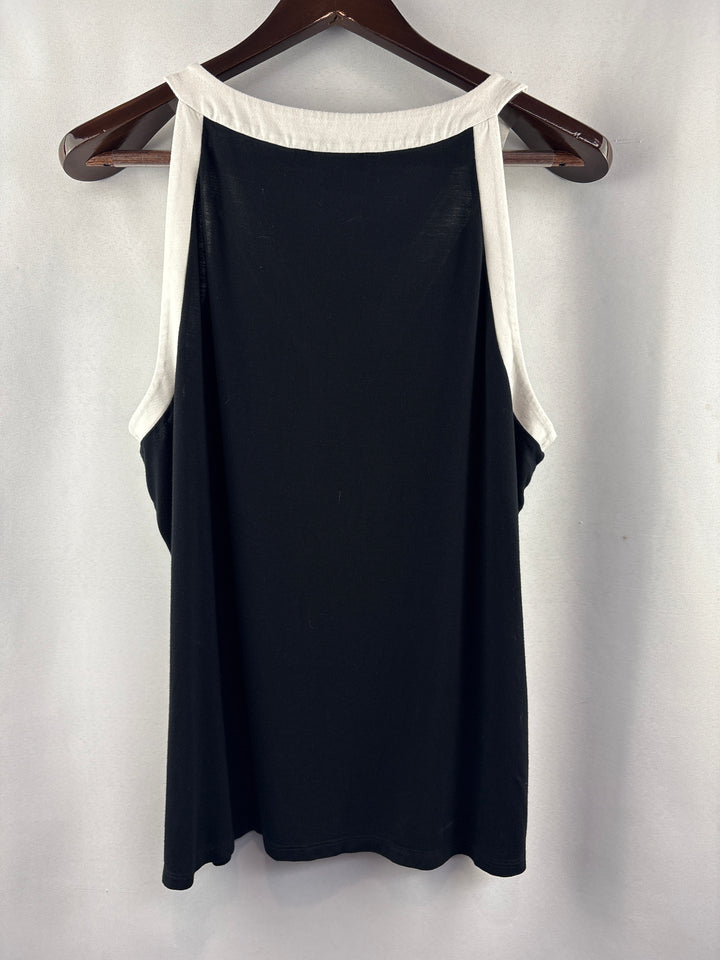 Women’s INC International Concepts XL Black Sleeveless Blouse