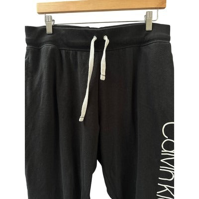 Women’s Calvin Klein Black Sleepwear Sweatpants Sz L