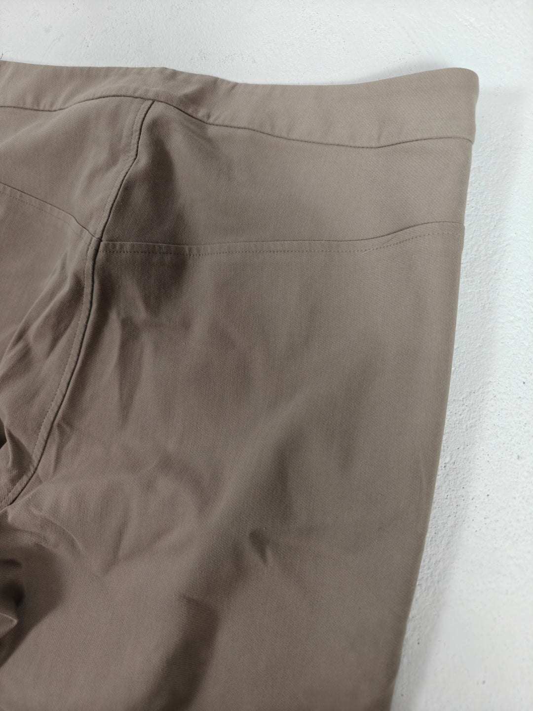 Womens MM.LaFleur Straight Leg Pants Taupe Size 12