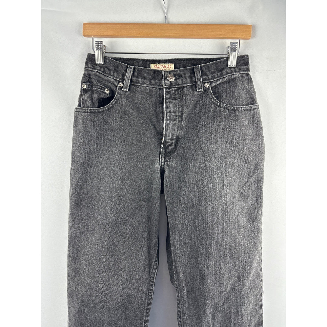 Crossroads Black Petite 8PR Womens Jeans 100% Cotton USA Made