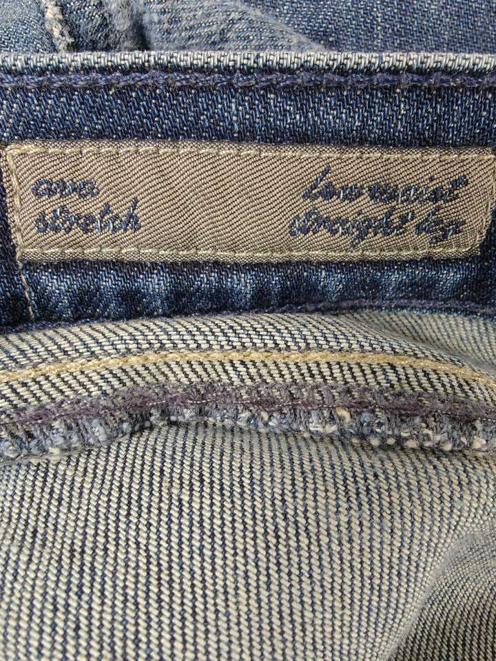 Mens Citizens of Humanity Straight Leg Jeans Blue Size 30