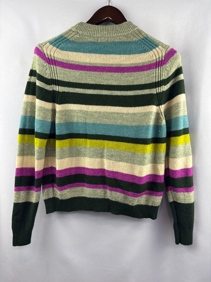Women’s A New Day Small Multicolor Striped Sweater