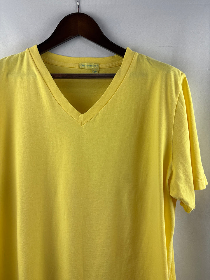 Women’s Fresh Produce Size 1X Bright Yellow T-Shirt