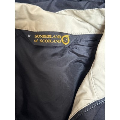 Women’s Sunderland of Scotland Black Windbreaker Jacket Sz M