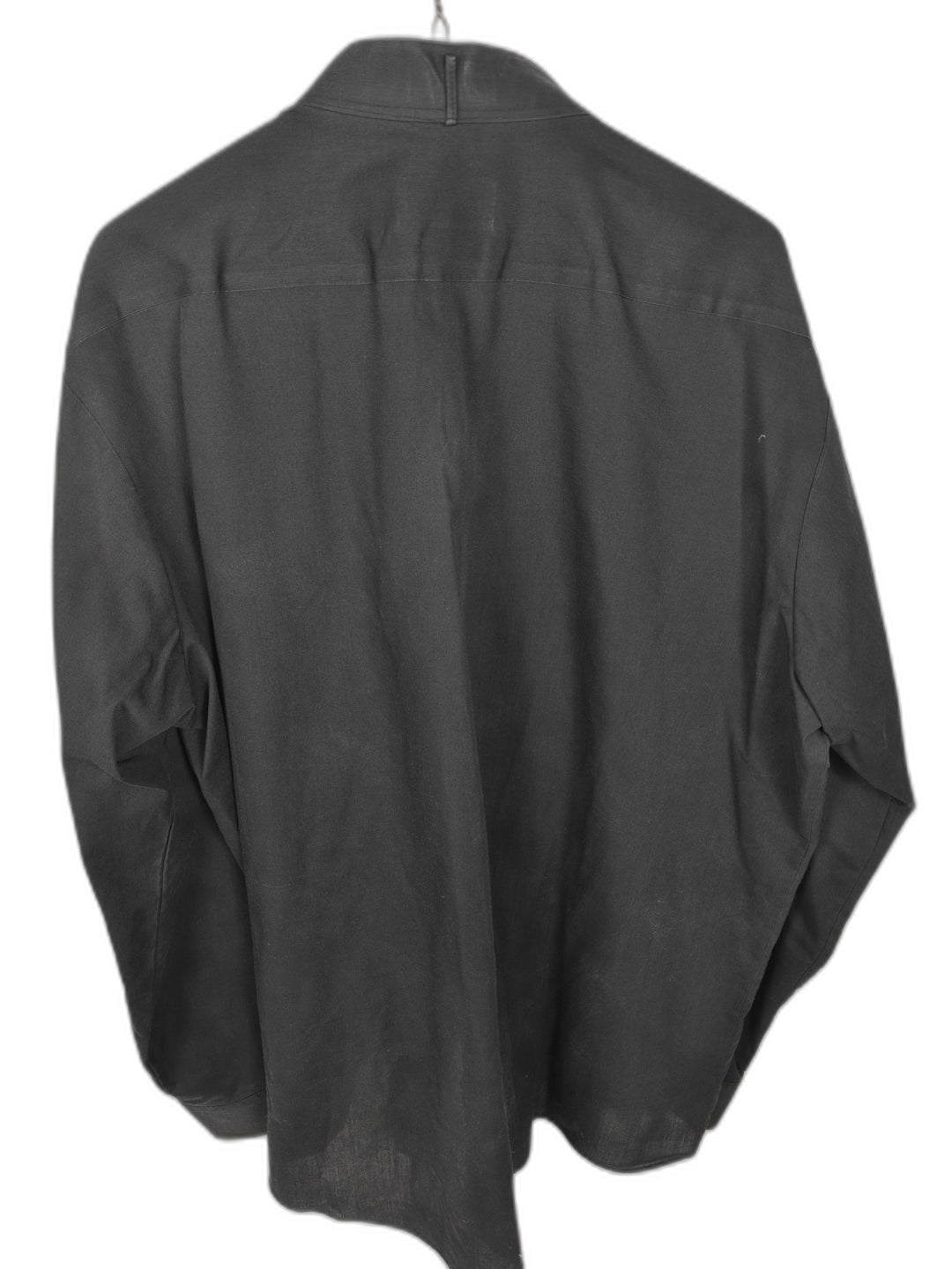Chaplin Men's 2XL 36-37 Black Pleated Tuxedo Dress Shirt Long Sleeve Formal