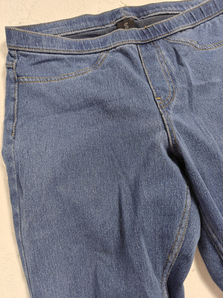 Women HUE Jeggings Blue Size Small