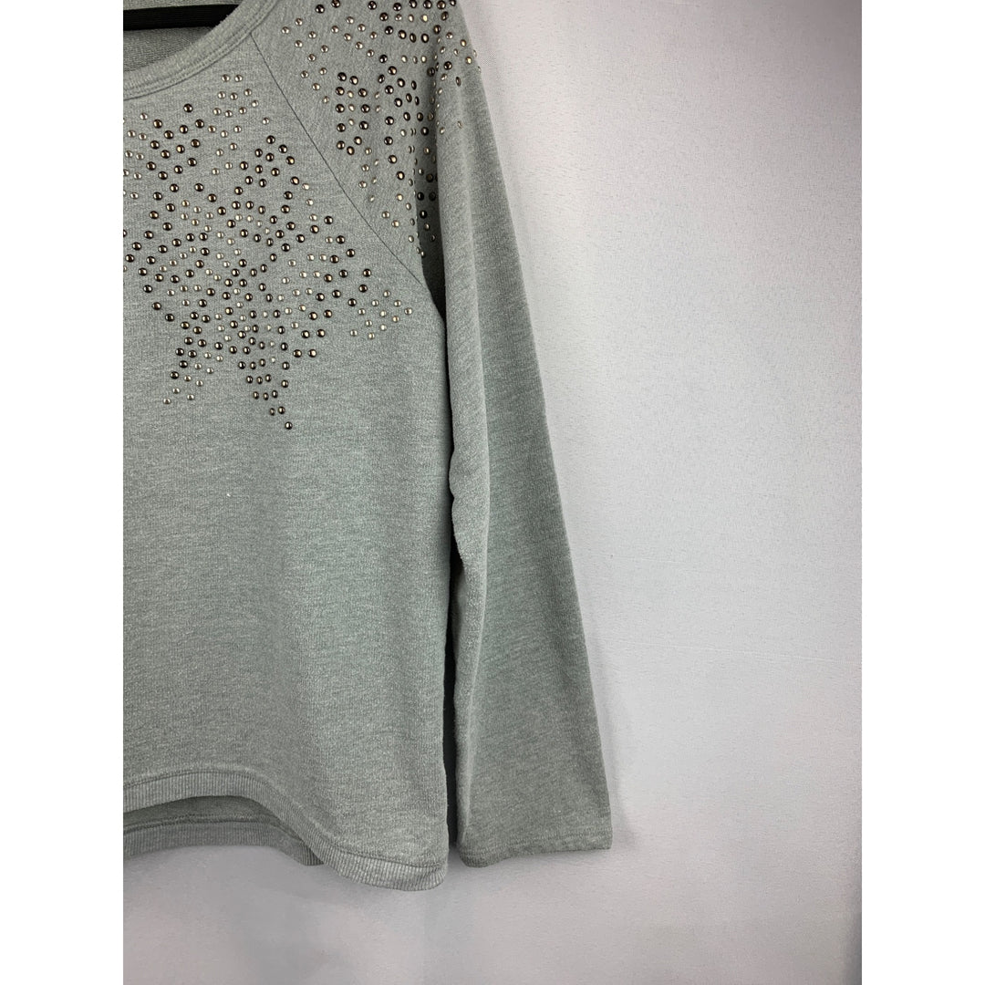 APT. 9 Womens Petite Small Embellished Pullover Sweater Size Small
