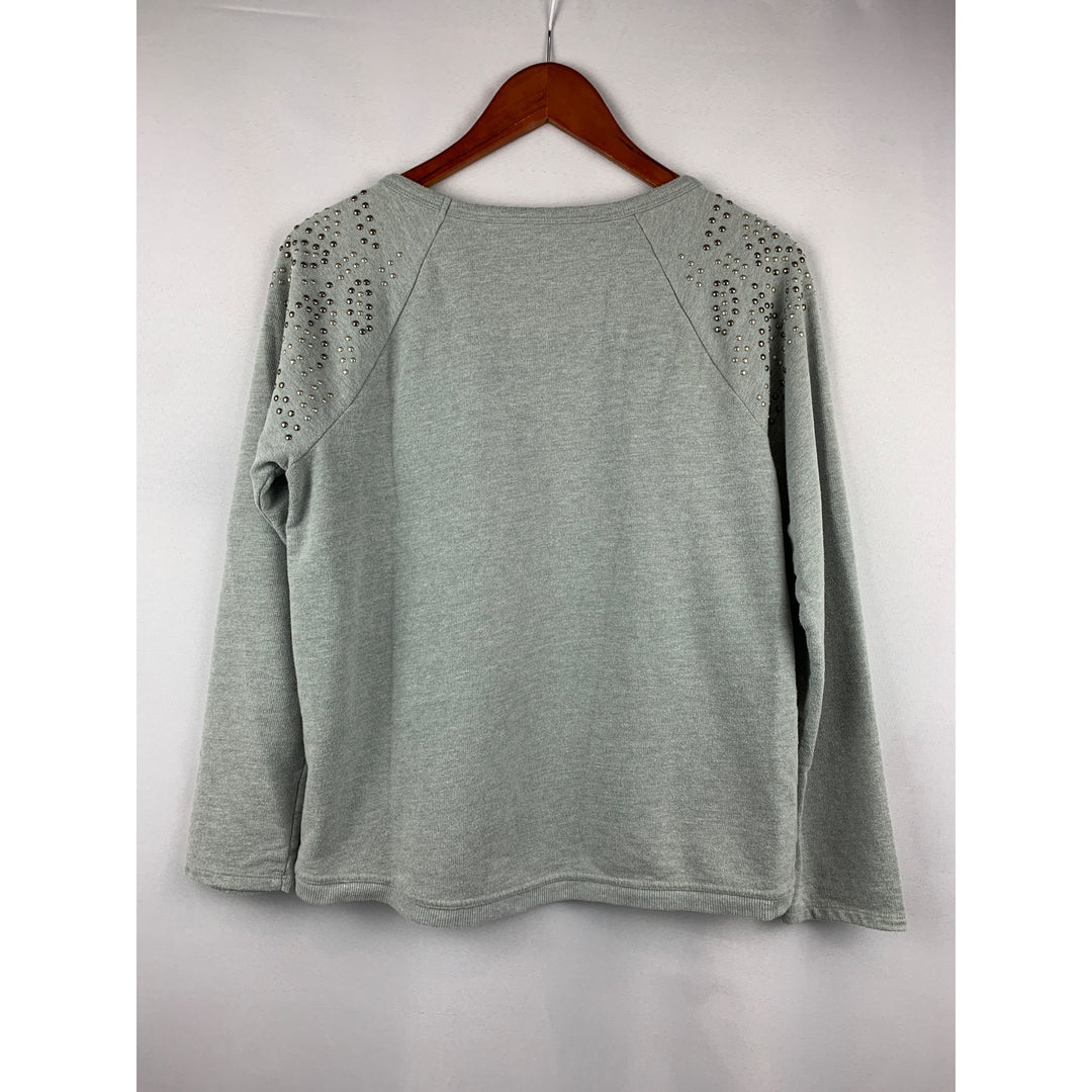 APT. 9 Womens Petite Small Embellished Pullover Sweater Size Small