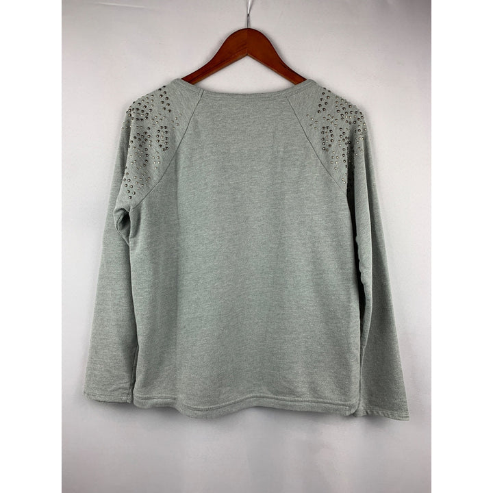 APT. 9 Womens Petite Small Embellished Pullover Sweater Size Small