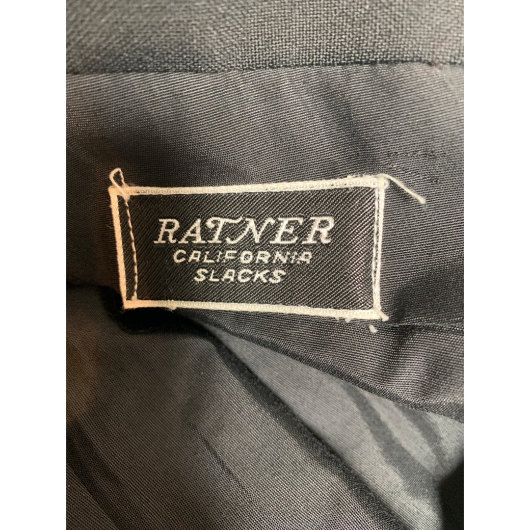 Ratner California Slacks Black Dress Pants Size 44