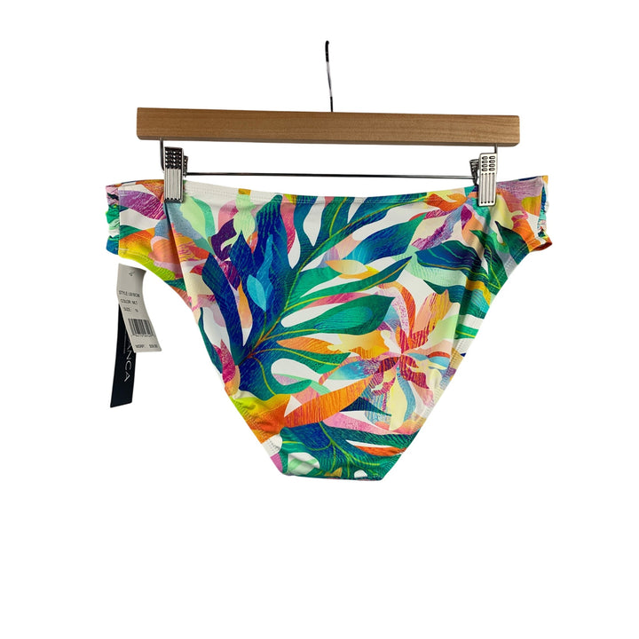 Women’s La Blanca Tropical Bikini Bottom Size 16