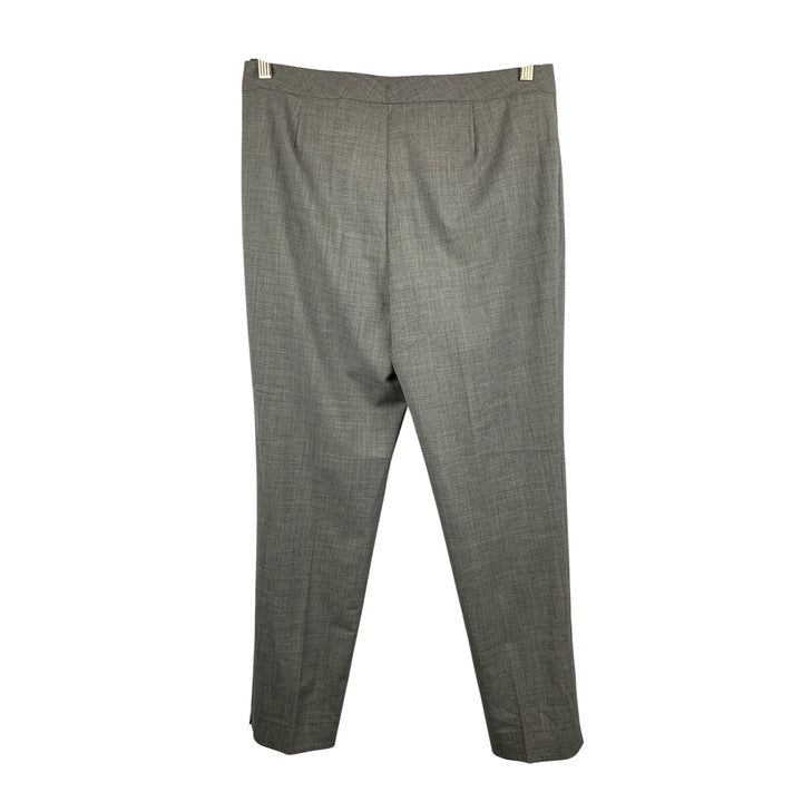 Lafayette 148 New York Womens Wool-Blend Pants Size 10 Gray