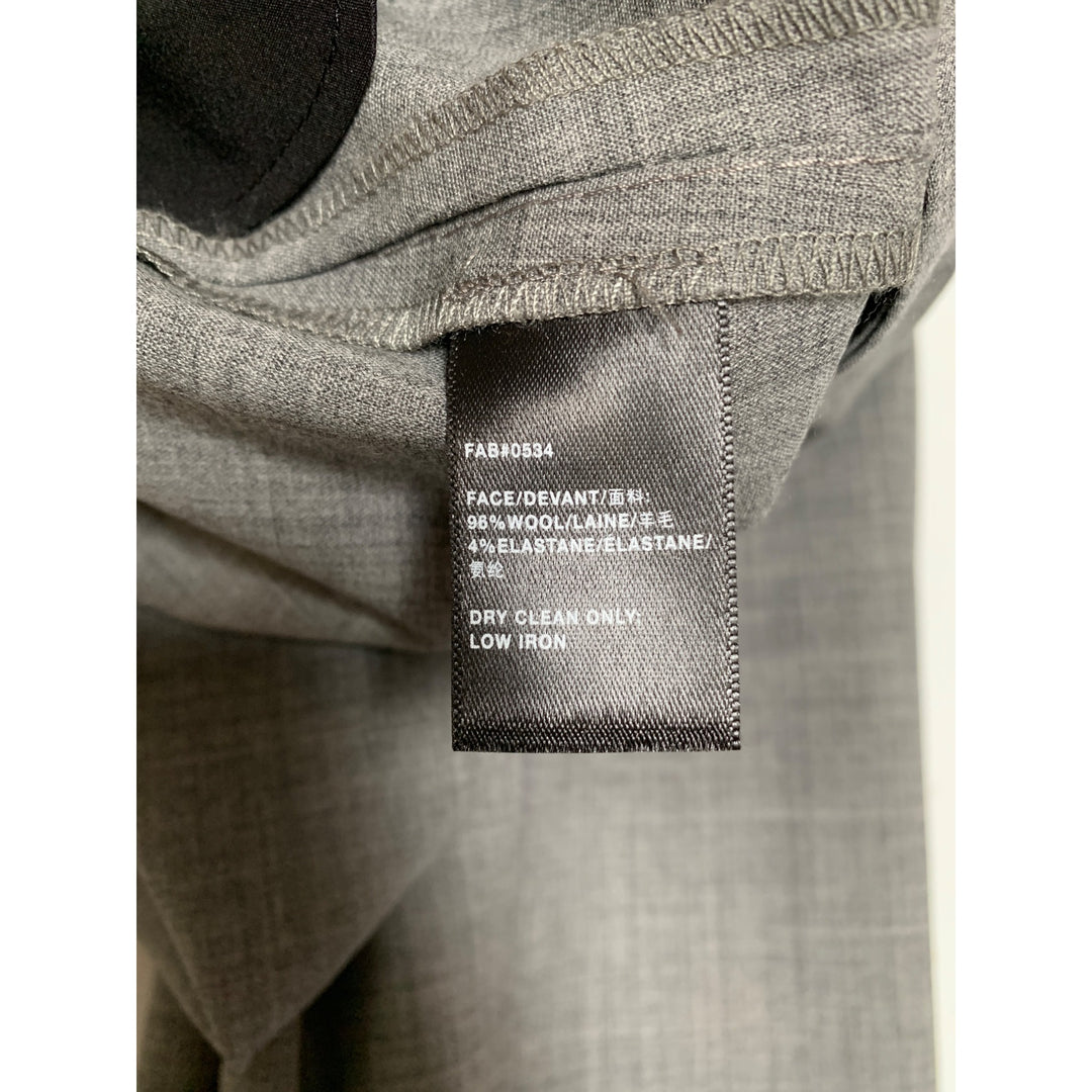 Lafayette 148 New York Womens Wool-Blend Pants Size 10 Gray
