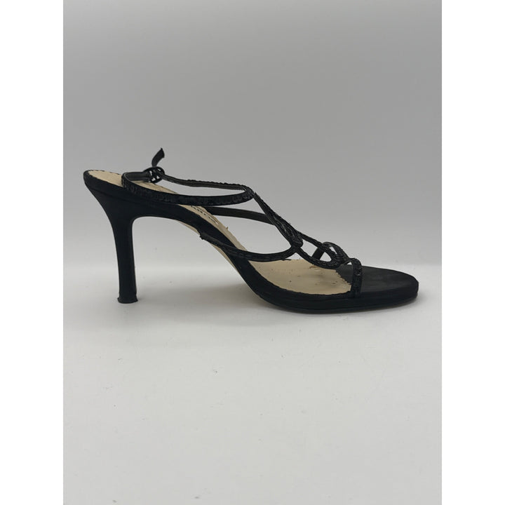 Caparros Black Strappy Heels Size 7B