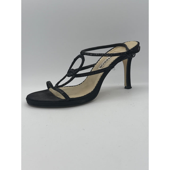 Caparros Black Strappy Heels Size 7B
