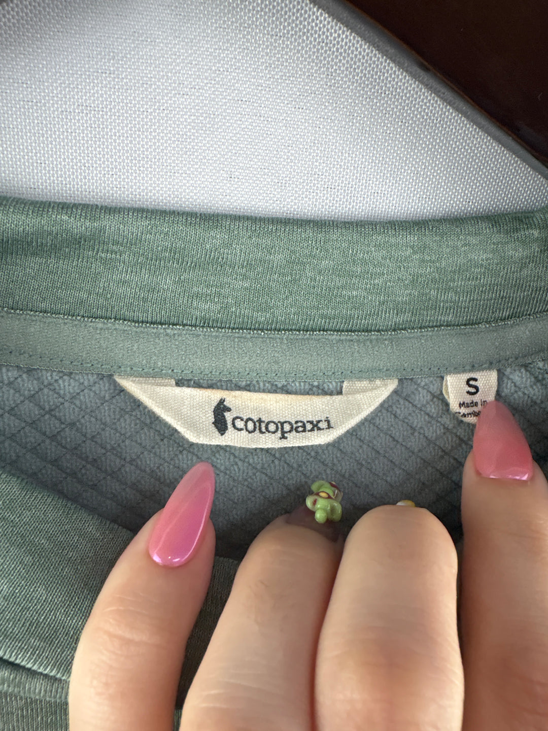 Women’s Cotopaxi Small Sage Green Crewneck