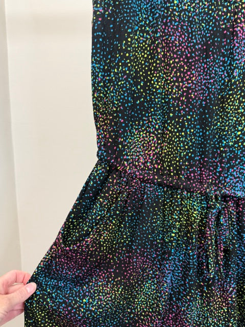 Torrid Rainbow Confetti Super Soft Romper Sz1/1X/(14-16)