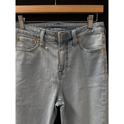 J.Crew Womens Skinny Flare Light Wash Jeans Size 26
