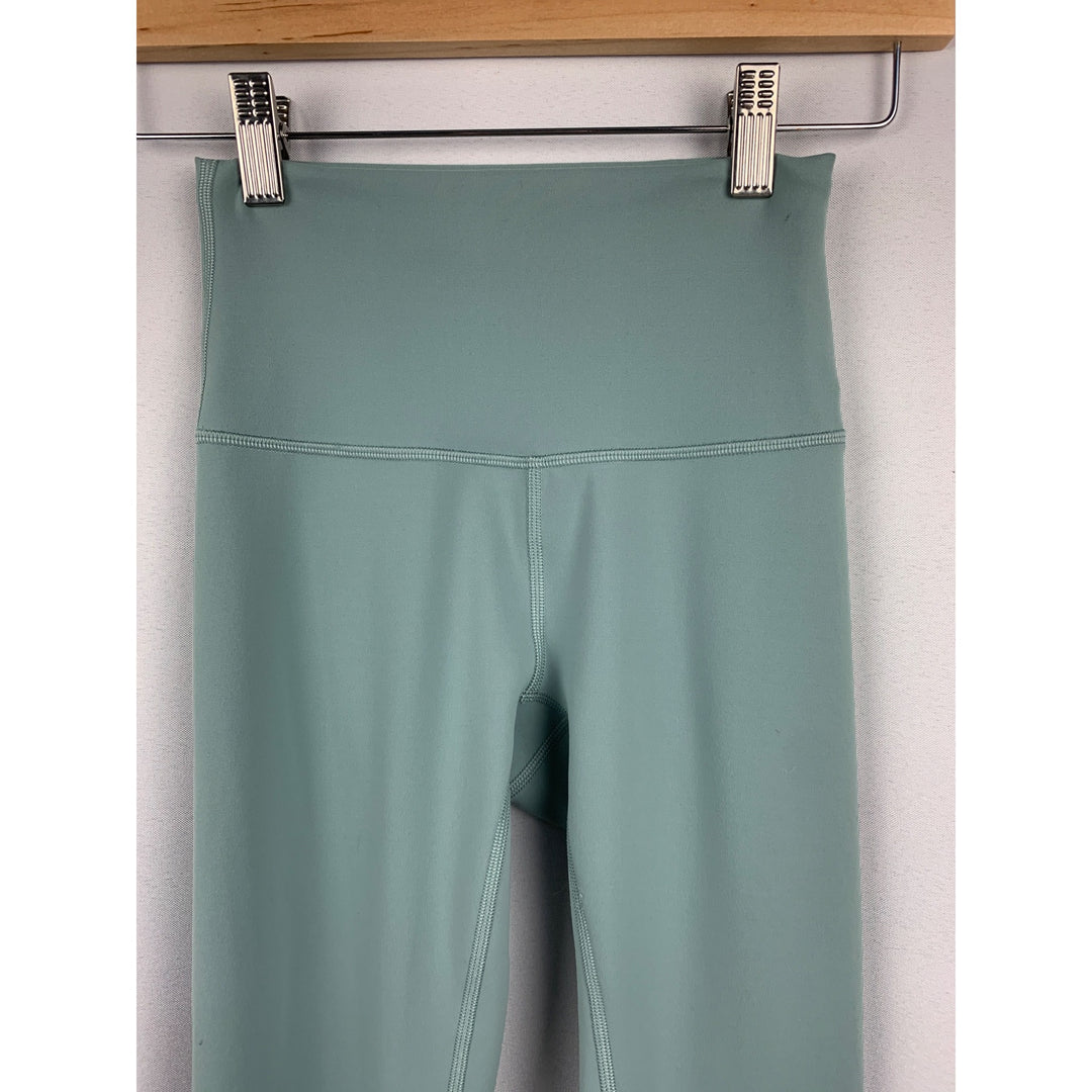 Lululemon Womens High-Rise Leggings Size S Sage Green