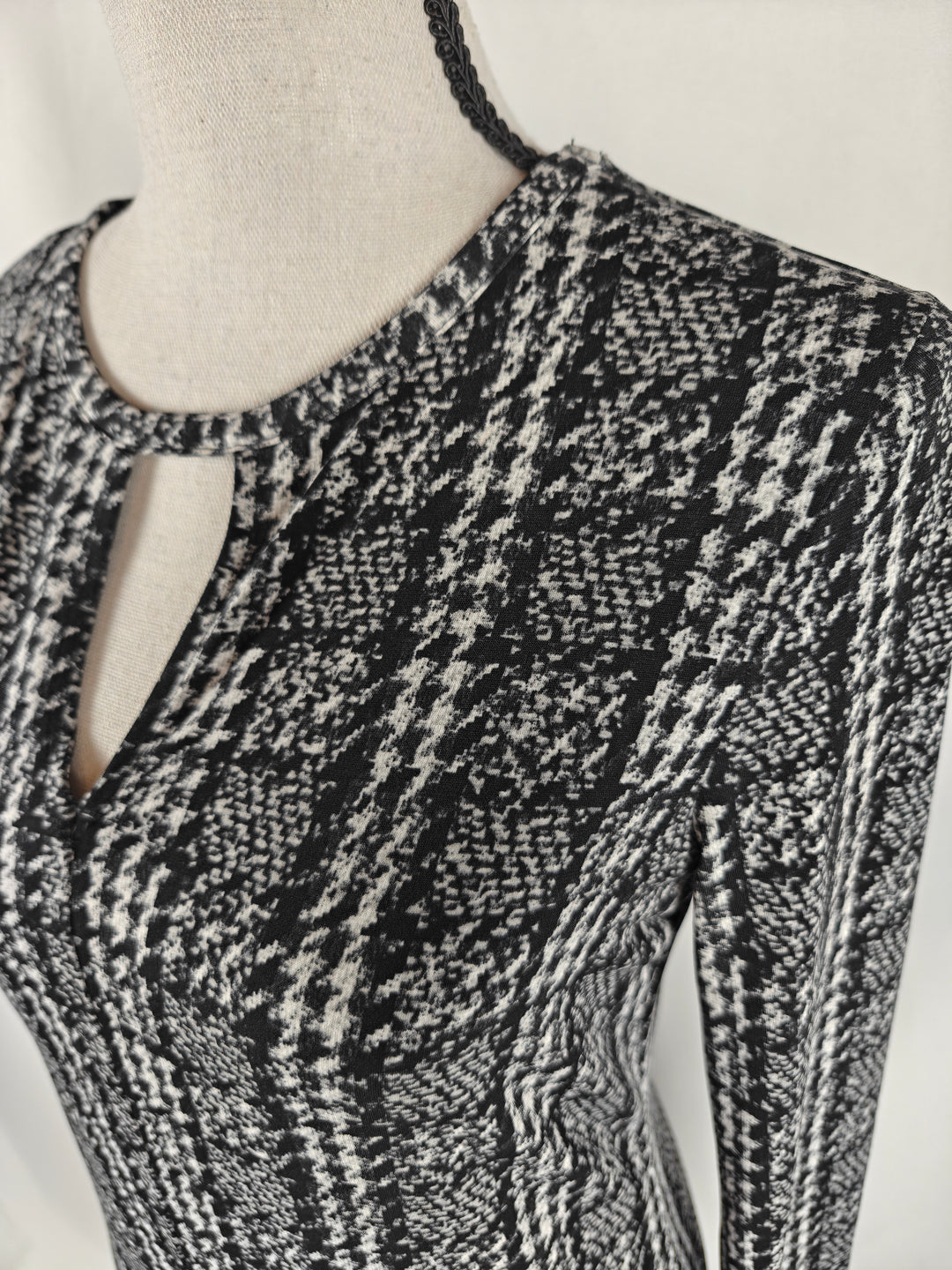 Women’s Michael Michael Kors Shift Dress Black White Size XS