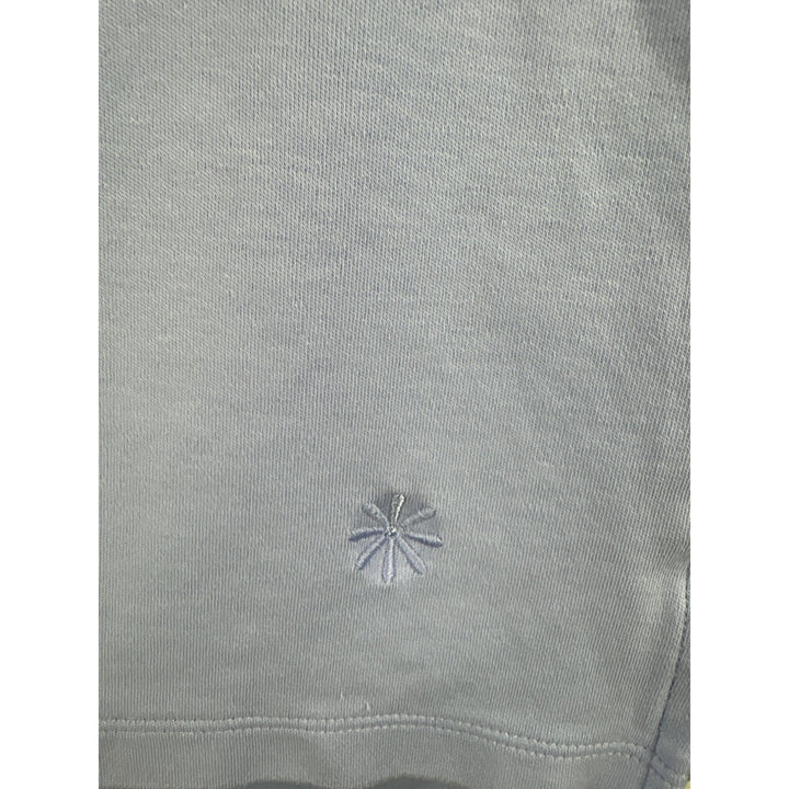 Isaac Mizrahi Live! Womens Light Blue 3/4 Sleeve Top S
