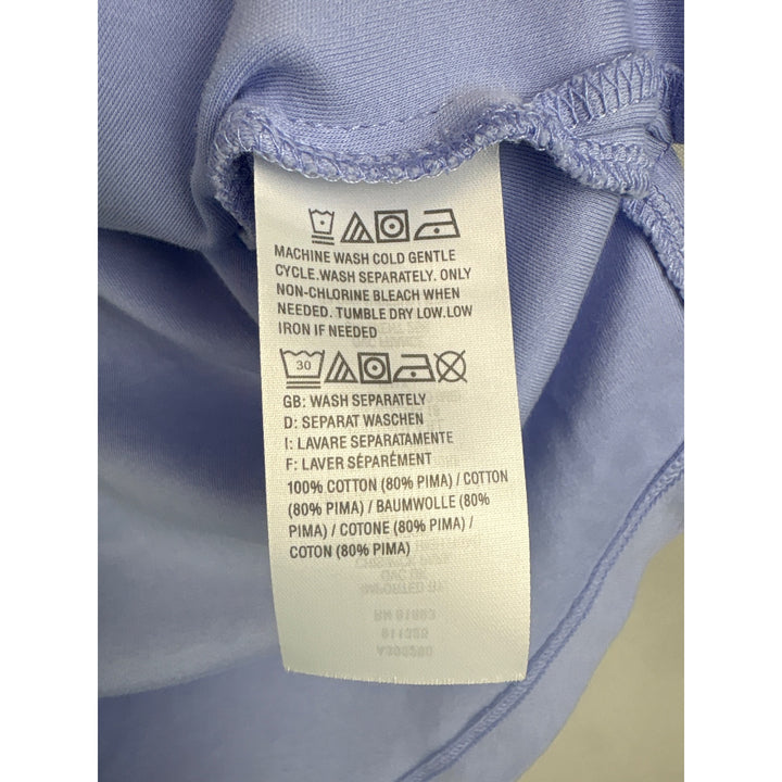 Isaac Mizrahi Live! Womens Light Blue 3/4 Sleeve Top S
