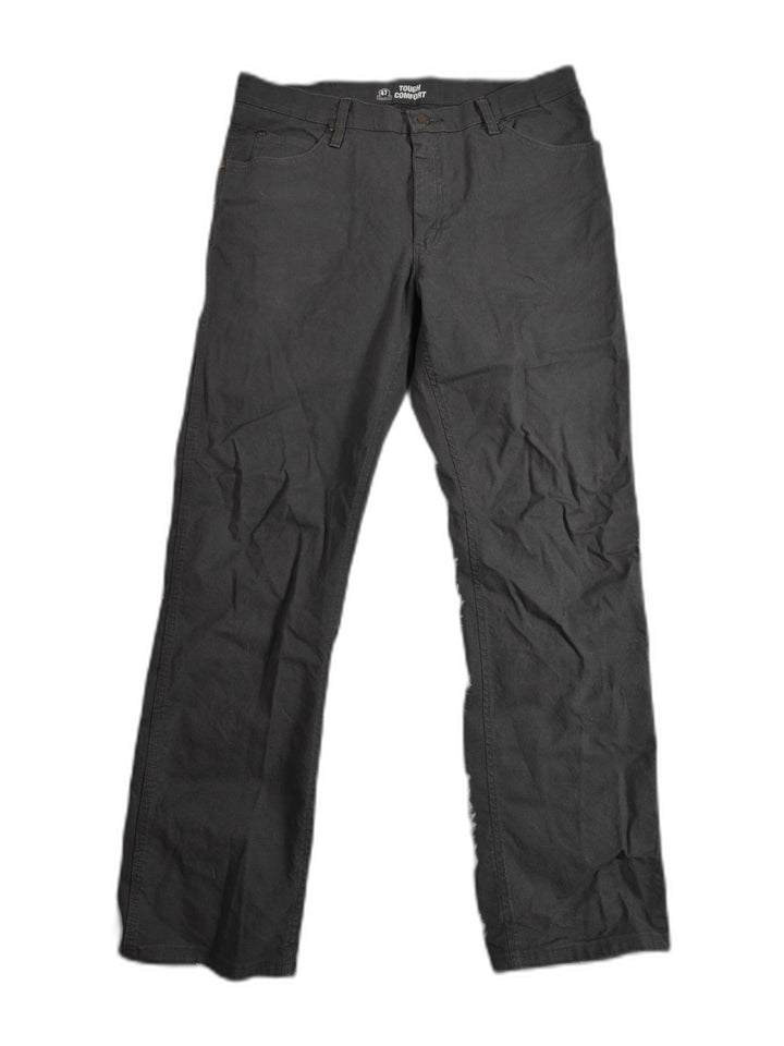 Mens Wrangler Tough Comfort Pants Gray Size 36x32
