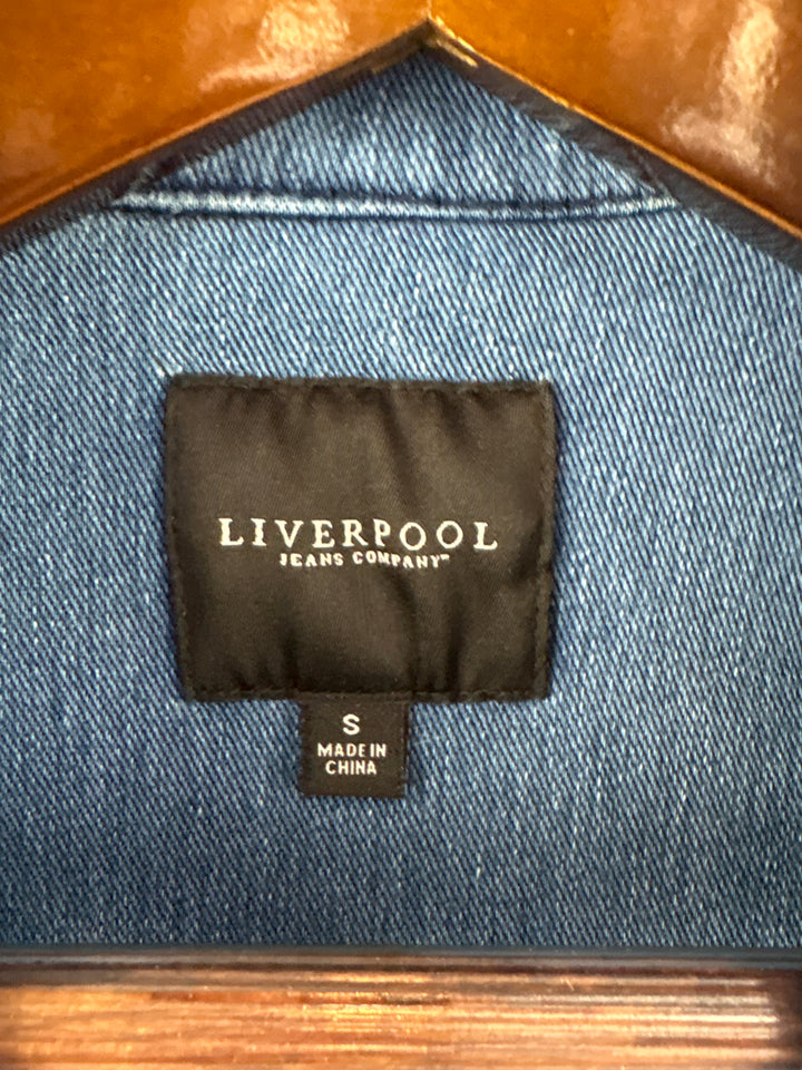 Women’s Liverpool Small Medium Blue Jean Jacket
