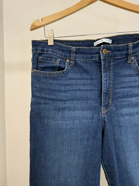 Nine West Super Skinny Jeans (Darker Wash, Stretch, 29” Inseam) Sz14