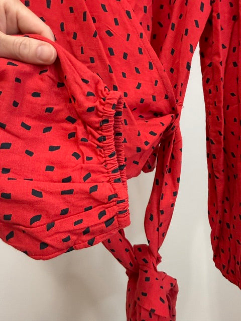 Billabong x Sincerely Jules Wrapped In Love Top SzL(10-12)