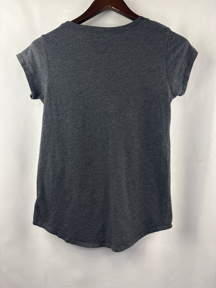 Women’s Lucky Brand Small Dark Gray Love Ur Planet T-Shirt