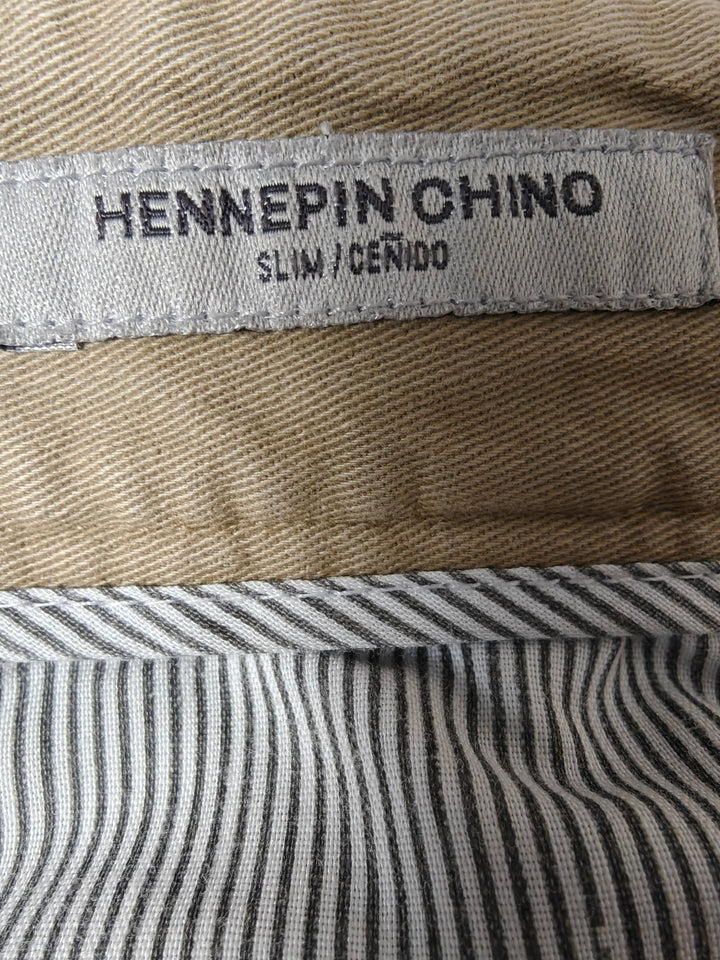 Mens Goodfellow &amp; Co Hennepin Chino Pants Khaki 38x30