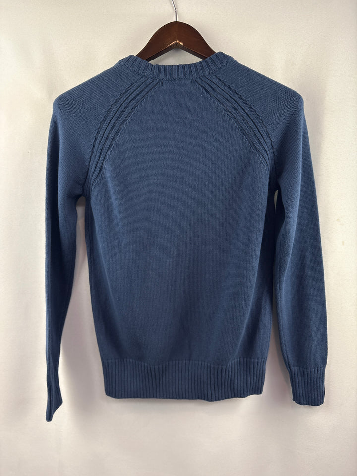 Women’s Jeanne Pierre Small Navy Pullover Sweater