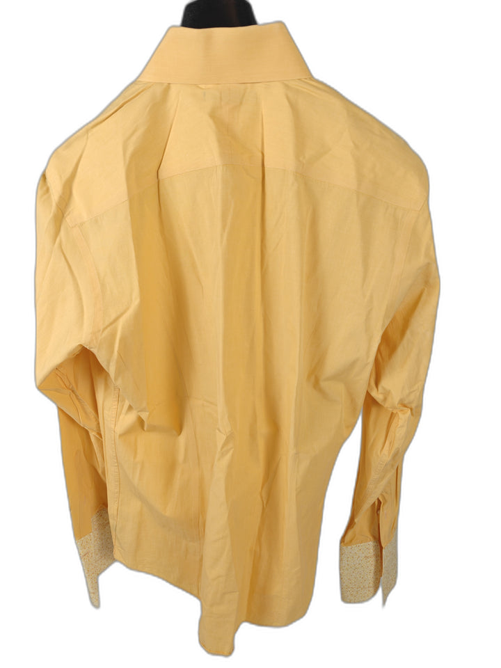 Men’s Banana Republic Dress Shirt Yellow XL 17-17.5