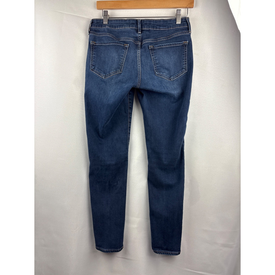 Old Navy The Rockstar Skinny Jeans Size 8 Regular Blue Denim Womens