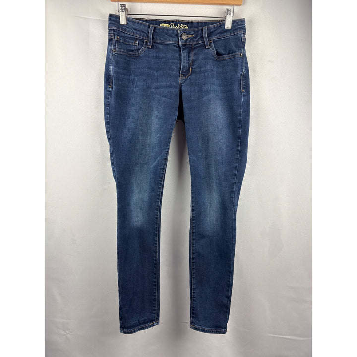 Old Navy The Rockstar Skinny Jeans Size 8 Regular Blue Denim Womens